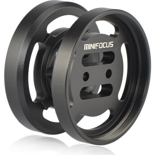 Aluminum Double M67 Underwater 67mm Lens Mount Holder for Macro and Wide Angle Lenses to extension Diving arm