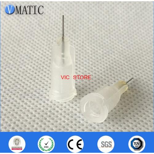 Free Shipping 100Pcs 27G 1/4'' Inch Dispenser Needles For Glue Dispensing Use