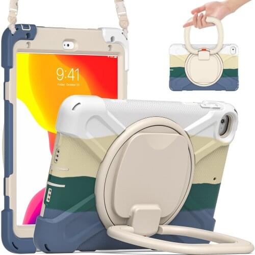 Stand Coque for iPad mini 1 mini 2 mini 3 7.9" Case A1432 A1455 A1490 Portable Tablet Protect Shell for iPad mini 4 5 Cover+Pen