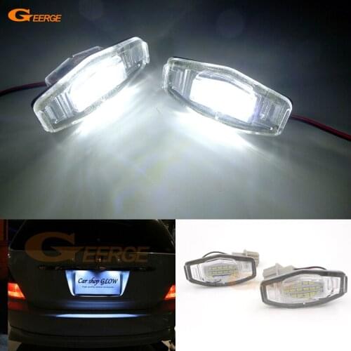 For Honda Odyssey MK2 2000-2004 Excellent Ultra bright Smd Led License plate lamp light lamp No OBC error car Accessories