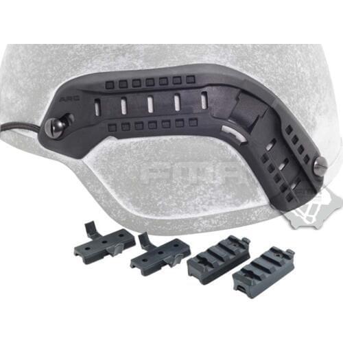 FMA Black MICH 2000 Helmet guide suit Helmet Rail Mount Helmet Rail Adapter TB923 BK Free Shipping