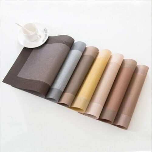 Insulation tray cushion Japanese American home kitchen simple pastoral baking childrens Western placemat