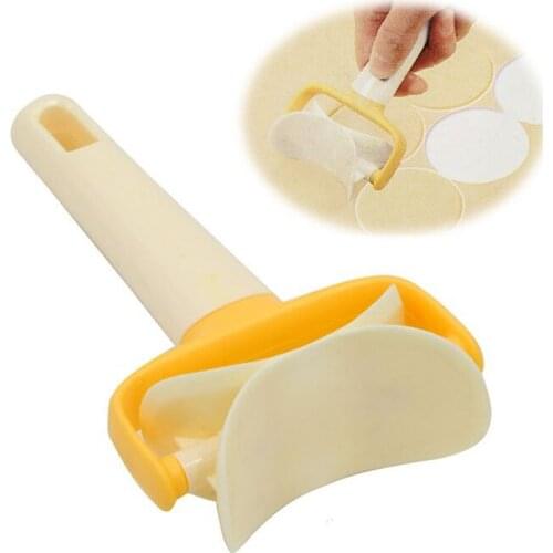Round Dough Press Cutting Tool Dumpling Pie Ravioli Biscuit Wrapper Plastic DIY Circle Baking Mould Pastry Cutters Making Tools
