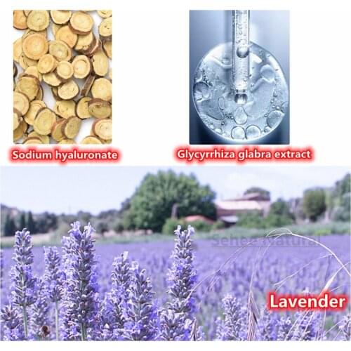 Lavender Petal Water 1000ml Moisturizing Anti Acne Oil Controlling Pore Shrinking Skin Toning Hydration OEM