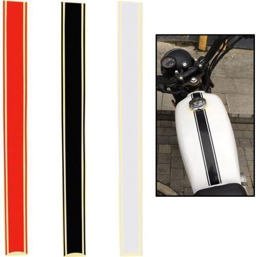 LEEPEE 50CM DIY Fuel Tank Sticker for Racing Decoration Car Sticker Waterproof Motorcycle Accessories