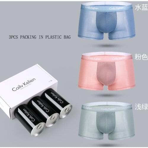 Мужские шелковые трусы Oein China At AliExpress