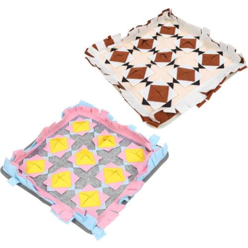 Poultry Bird Chicken Drinker Cup Farm Animal Feeding Eqipment Pet Sniffing Mat Shaped Training Slow Eating Anxiety