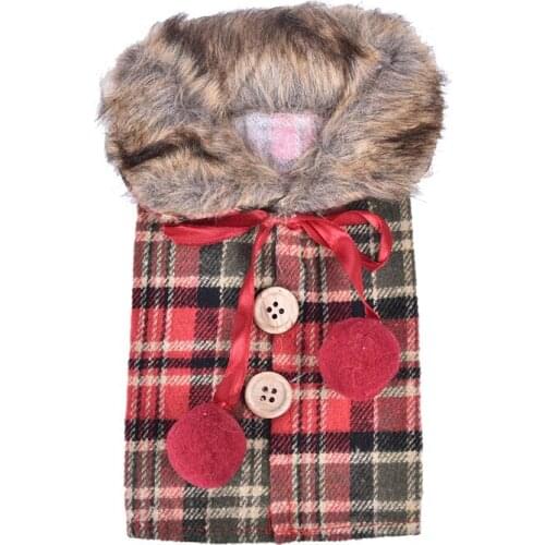 Christmas wine bottle cover creative restaurant decoration wine bag