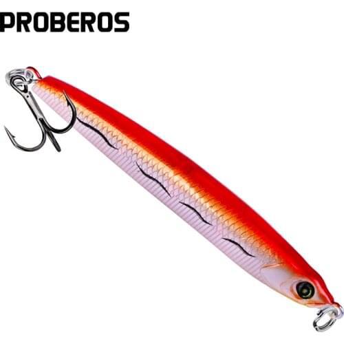 PROBEROS Fishing Lures Fishing Tackle 7.65cm-3.01" 10 color available With 8# BKB Hook VIB 8.11g-0.29oz Baits With Box