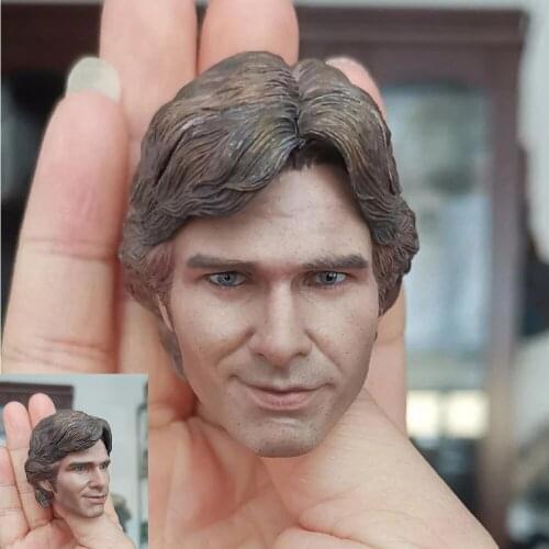 1/6 Male Head Sculpture Young Version Smile Latest Version Harrison For 12 inch action figure in stock