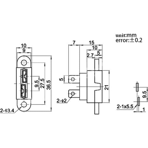 5pcs 30A Amp Auto Blade Standard Fuse Holder Box for Car Boat Truck with Cover