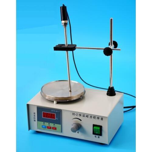 85-2 110V/220V Lab Magnetic Stirrer with Heating Plate Hotplate Digital Heating Lab Mixer