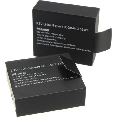 Goldfox Action Camera 900mAh Li-ion Replacement Battery For SJCAM SJ4000 SJ5000 SJ6000 SJ7000 Sport DV Mini Cam Battery Bateria