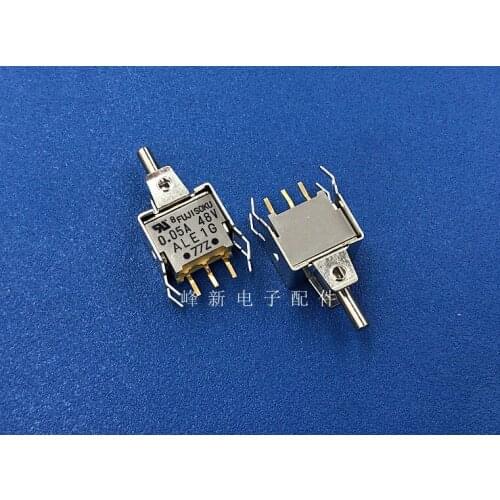 ALE1G-2M4-10 Japan bilateral reset 3 feet 3 gears with bracket toggle switch button fluctuation