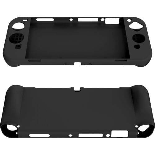 Grip Case for Nintendo Switch OLED 2021 Silicone Protective Cover Ergonomic Handles Full Protection Shell Skin Accessories