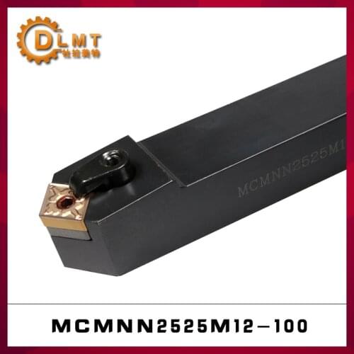 1PC MCMNN 100 Turning Tool Holder MCMNN2525M12 100 External Lathe Cutter Turning Cutter Cutter Tools Machining