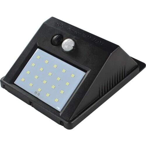 IRV Caravan Travel Trailer Hardware Parts Induction Mode 20 Led Sensor Waterproof wall solar lights with Power Security