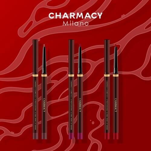 CHARMACY Hot 3 Color Lip Liner Pencil Waterproof 24H Long Lasting Matte Vlvet Lipstick Pen Sexy Red Lip Makeup Tool For Women