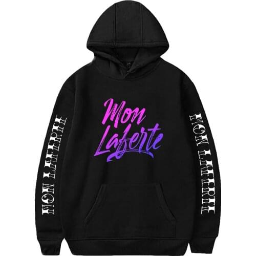 Mon Laferte Spring Hot Sale Text Graphic Print Hoodie Comfortable and Loose Hoodie Casual All-match Harajuku Unisex Hoodie tops