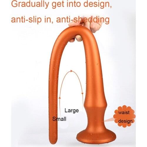 Super Long Anal Sex Toy Prostate Massage Butt Plug Anus Dilator Vagina Masturbation Dildo Sex Toys For Women SM Anal Sex shop