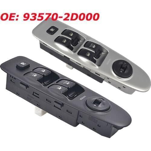 OE 93570-2D000 Front LHD Left Electric Power Main Window Switch Glass Lifter Control For Hyundai Elantra 2001 2002 2003 2006