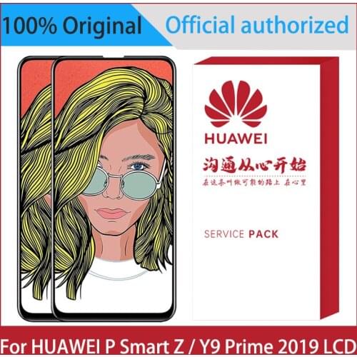 Original 6.59'' Display For Huawei Y9 Prime 2019 / P Smart Z LCD Display STK-LX1 Touch Screen Digitizer Assembly Replacement