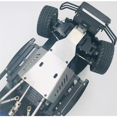 Durable Stainless Steel Chassis Armor Protective Guard Plate for TAMIYA CC01 RC Car Accessories Parts
