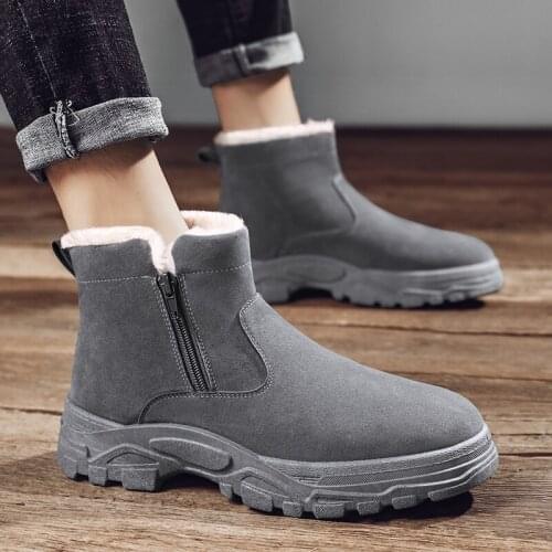 QZHSMY Mens Winter Boots