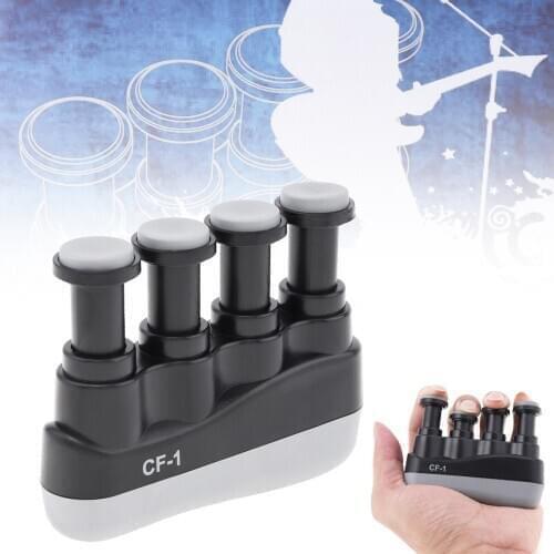 Hand Finger Exerciser Medium Tension Hand Grip Trainer Tension Range for Guitar Bass Piano Players