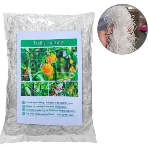 Plants Climbing Net Weave Multi Sizes Flowers Heavy-Duty Vegetables New Polyester Trellis Netting