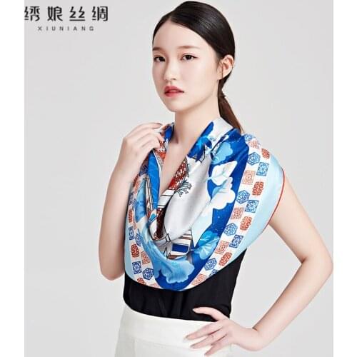 Niang silk scarf, silk scarves, women weave the dream jiangnan square during the spring and autumn fashion joker