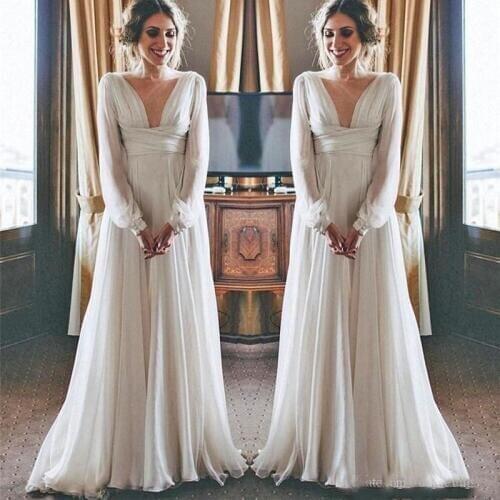 Shinesia_Zoe Chiffon Wedding Dresses