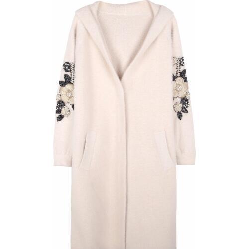 New Autumn Suede Trench Coat Women Long Elegant Outwear Female Overcoat Slim Cardigan Trench Water velvet Soft warm jacket