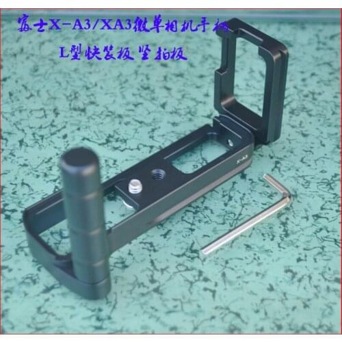 LB-XA3 Vertical Quick Release L Plate/Bracket Holder Grip holder for Fuji XA3 X-A3 RRS SUNWAYFOTO Markins Compatible