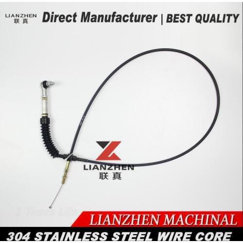 Excavator parts E330B throttle control cable motor direct manufacturer accelerator cable for LIANZHEN