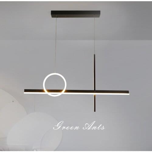 Modern style golden chandelier living room dining room kitchen acrylic LED ceiling chandelier interior decoration light