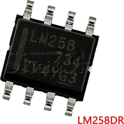 10PCS LM258DR SOP8 LM258 SOP 258DR SMD new and original IC