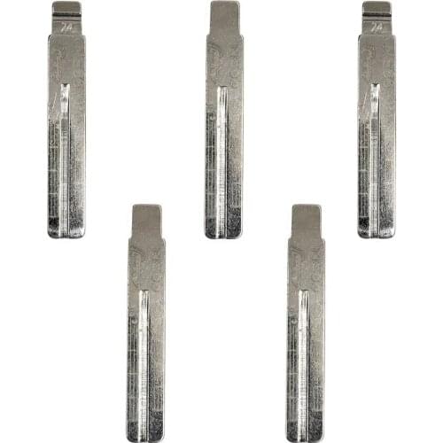 10pcs/lot NE66 Uncut Blade with Scale #24 NO.24 Blade 24 2-in-1 LiShi Car Key Blade With Marks for-Volvo S80