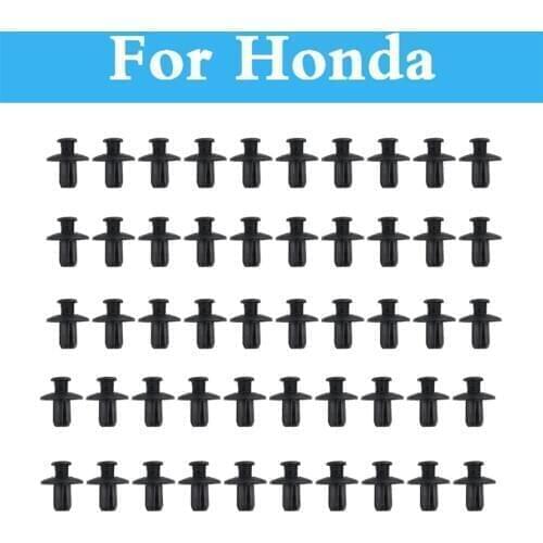 8mm Car Rivet Fasteners Bumper Mudguard Expansion Clips For Honda Fit Aria HR-V Insight Inspire Integra Jazz FCX Clarity Fit