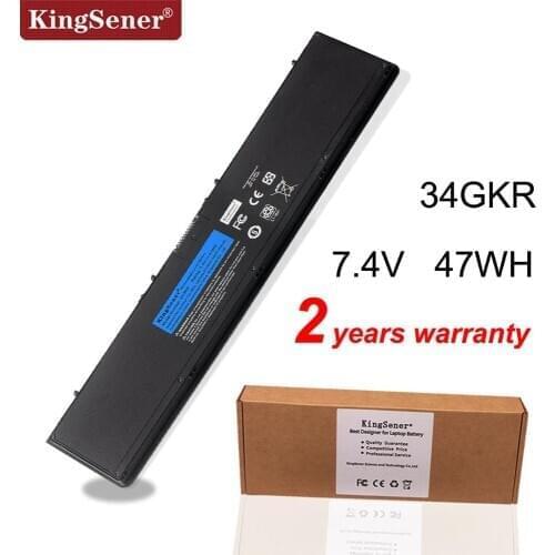 KingSener 7.4V 47WH 34GKR Laptop Battery For DELL Latitude E7420 E7440 E7450 3RNFD V8XN3 G95J5 34GKR 0909H5 0G95J5 5K1GW