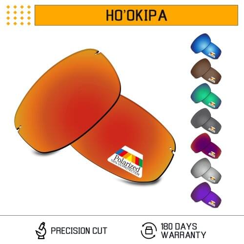 Bwake Polarized Replacement Lenses for-Maui Jim Ho'okipa MJ407 Sunglasses Frame - Multiple Options