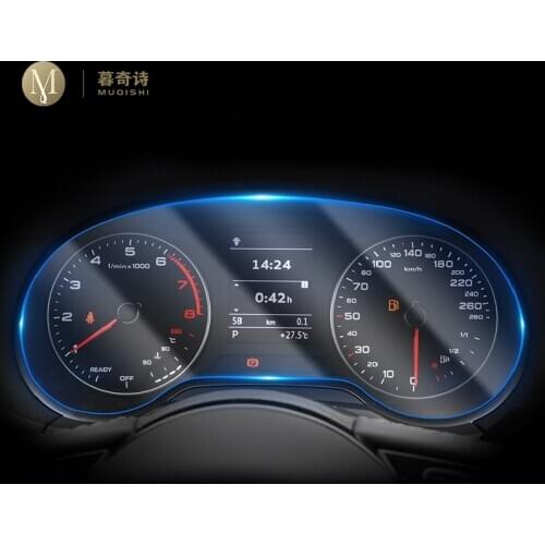 For Audi A3 8P 8V 2013-2019 Automotive interior Instrument panel membrane LCD screen TPU protective film decoration Anti-scratch