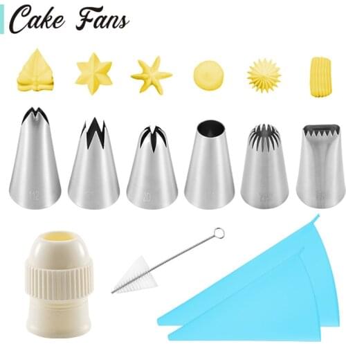 Icing Piping Nozzles Cake Decorating Tools Baking Tools For Cake Icing Tools Icing Nozzle Icing Tip Pastry Tools Soluble Bean