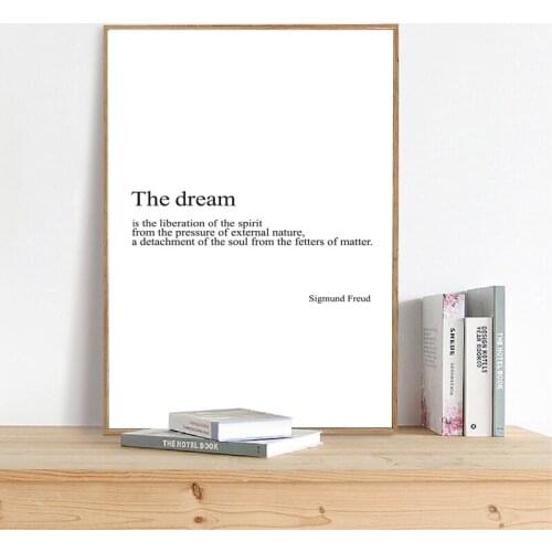 Definition Quotes Print Minimalist Wall Art Canvas Poster Inspirational Painting Picture Study Office Decor