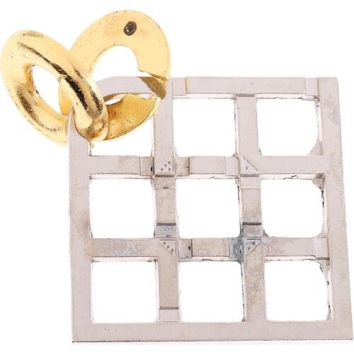Chinese Brain Teasers Grid Lock Puzzle Kids Adults Toy Interlocking IQ TEST