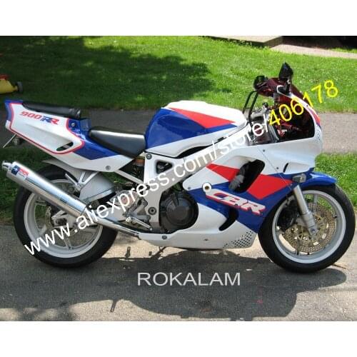 Blue White Black Fairing Kit For Honda CBR900RR CBR893 92 93 CBR900 RR CBR893 1992 1993 ABS Motorcycle Fairings