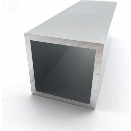 40mm*40mm*4mm square tube aluminum alloy hollow pipe rectangle straight duct vessel 100/200/300/400/500/550mm length