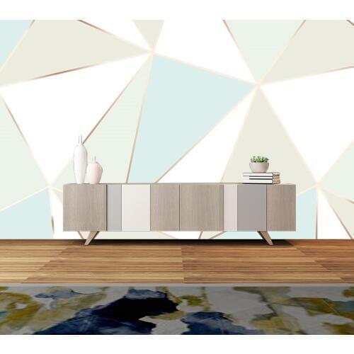 Retro Nordic Wallpaper 3D Effect Wall Paper Living Room Bedroom Clothing Store Non-Woven Wall Covering Rolls Home Decor