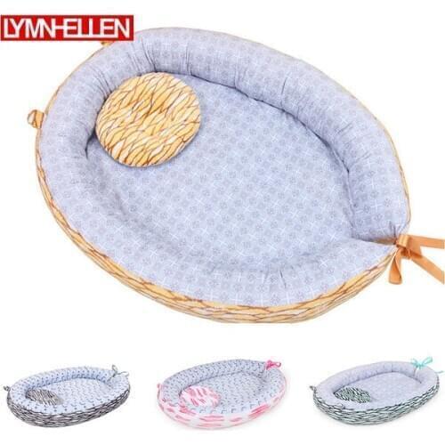 Non-slip Sleeping Pad Soft Portable Bed Pillow Pads Child Bedside Guard Toddlers Kids Baby Infant Safety Cushion Newborn Seat