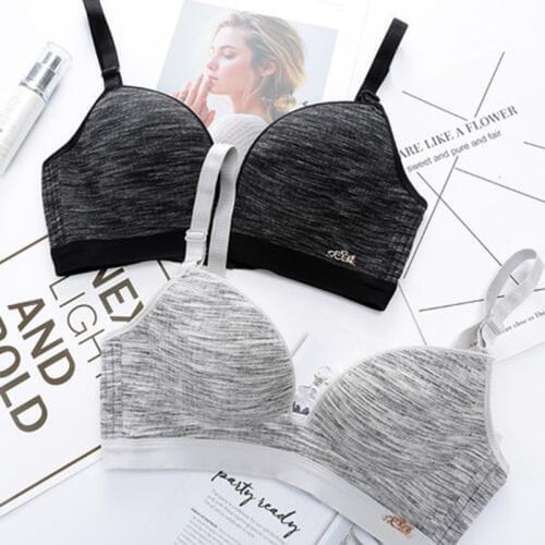 OIONINOS Dynamic non-magnetic one-piece Seamless Girl Bra Gathered Thickened On The Support Without Rim Underwear Adjustable Bra